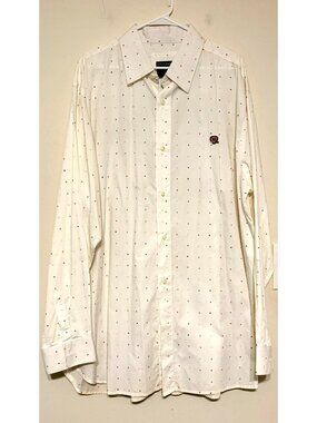 Men's Rocawear Logo Math Team Droppin' Science Button Down Shirt Size 4XL